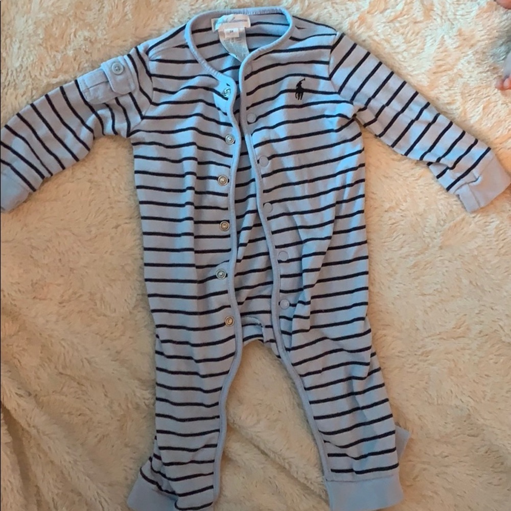 Ralph Lauren baby footless onesie